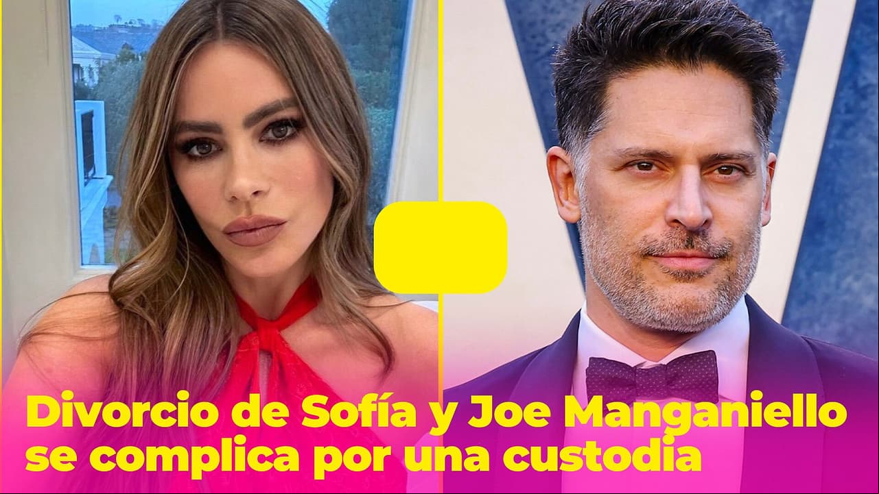 El divorcio de Sofía Vergara y Joe Manganiello se complicó porque están 'peleando' una custodia