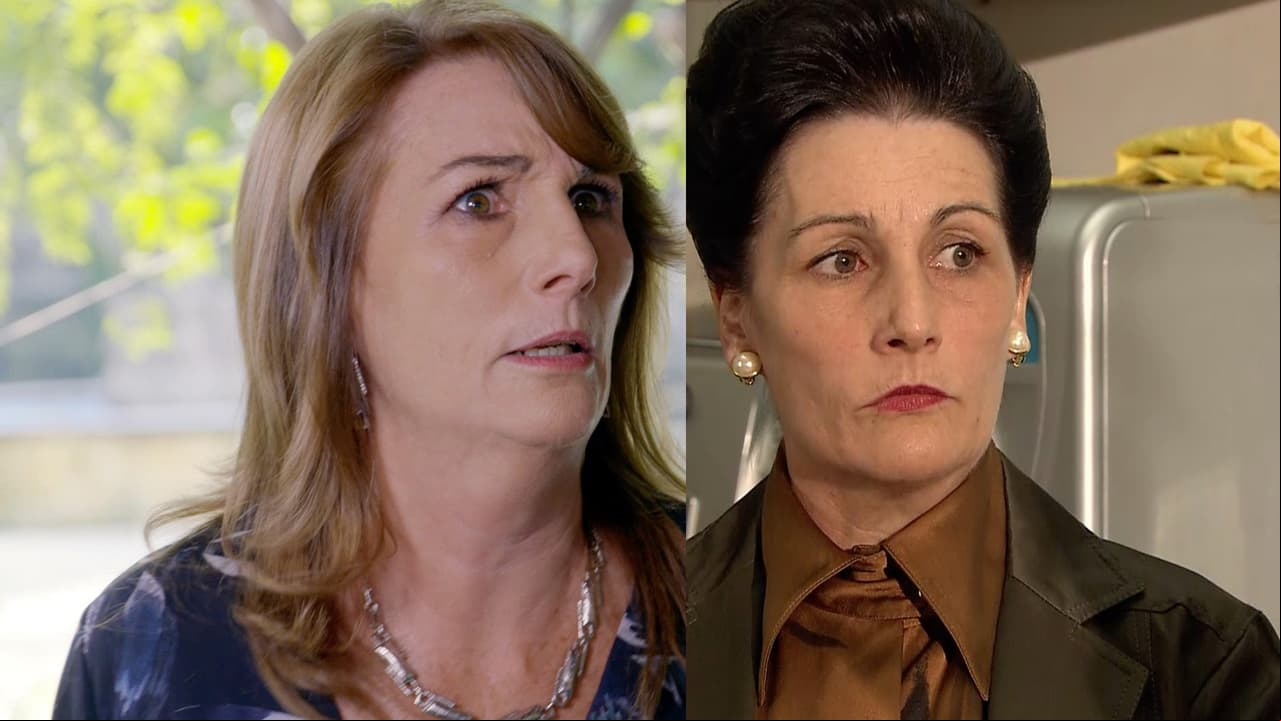 La primera actriz Lucero Lander es a quien hemos visto como una buena y relajada mamá moderna, con cabello suelto, lacio y rubio en episodios como 'El primer paso', pero en 'Una búsqueda de amor' era una mujer más estricta, recatada, peinada de chongo y con cabello oscuro.