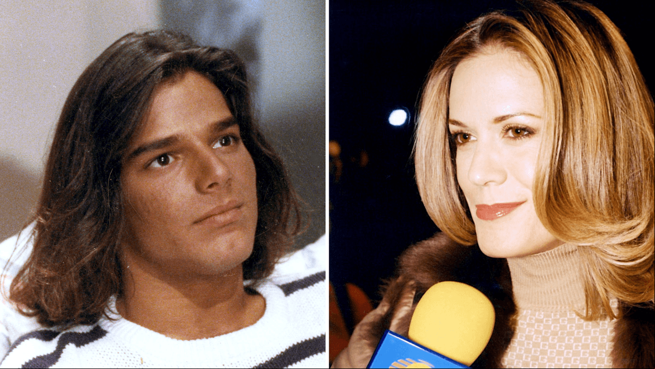 Ricky Martin y Rebecca de Alba
