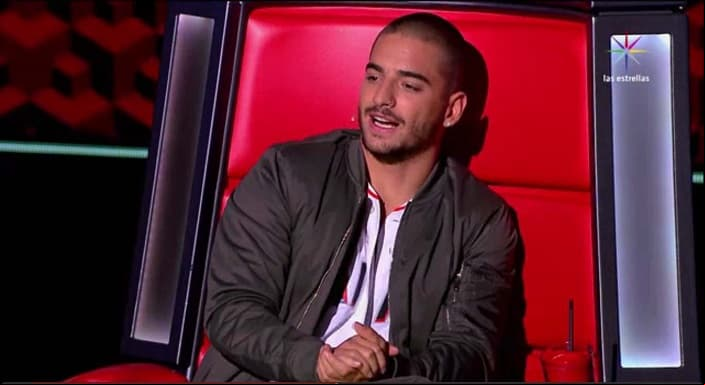 Maluma en programa de audiciones