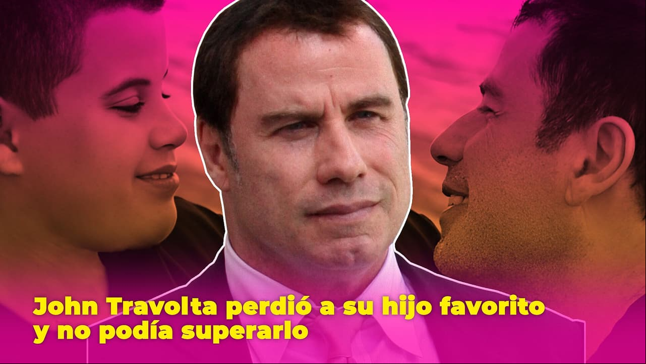 Perder a su hijo favorito casi acabó con John Travolta: no pudo hablar por 2 años