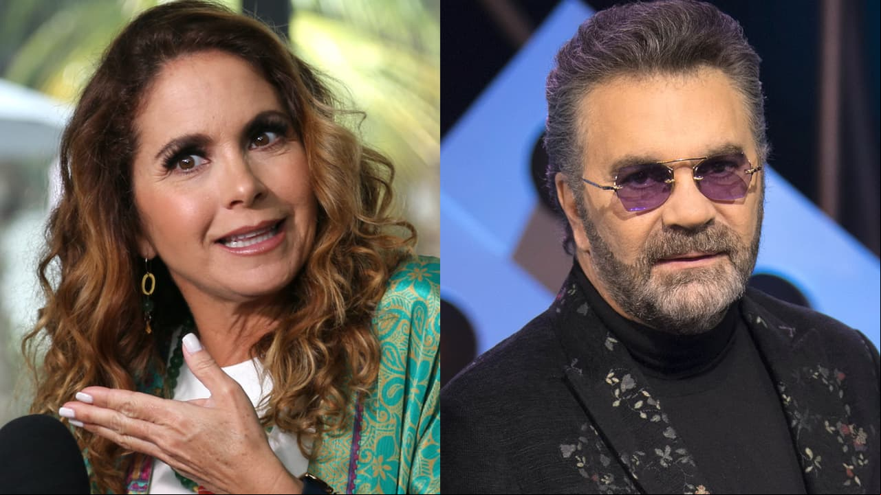 Mijares 'reclama' a Lucero en plena entrevista por no tener más hijos con él