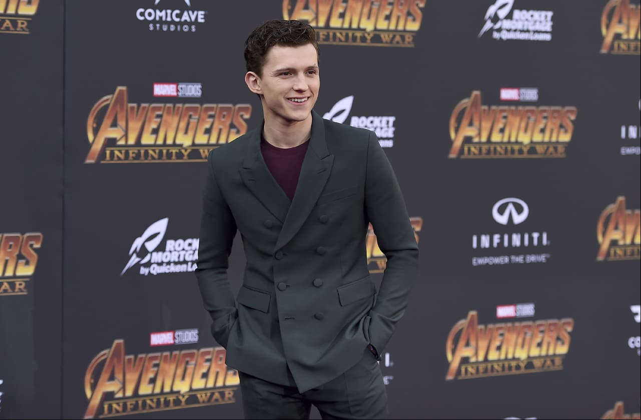Tom Holland interpreta a ‘Spider-Man’ (FOTO: AP)