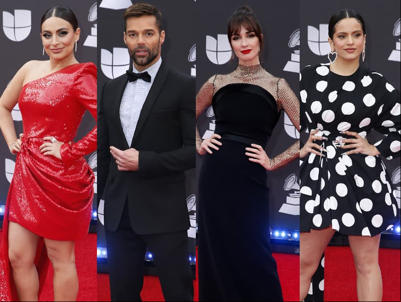 La ceremonia de los Latin Grammy se realiza en el MGM Garden Arena, en Las Vegas, contando con una alfombra roja previa al evento.