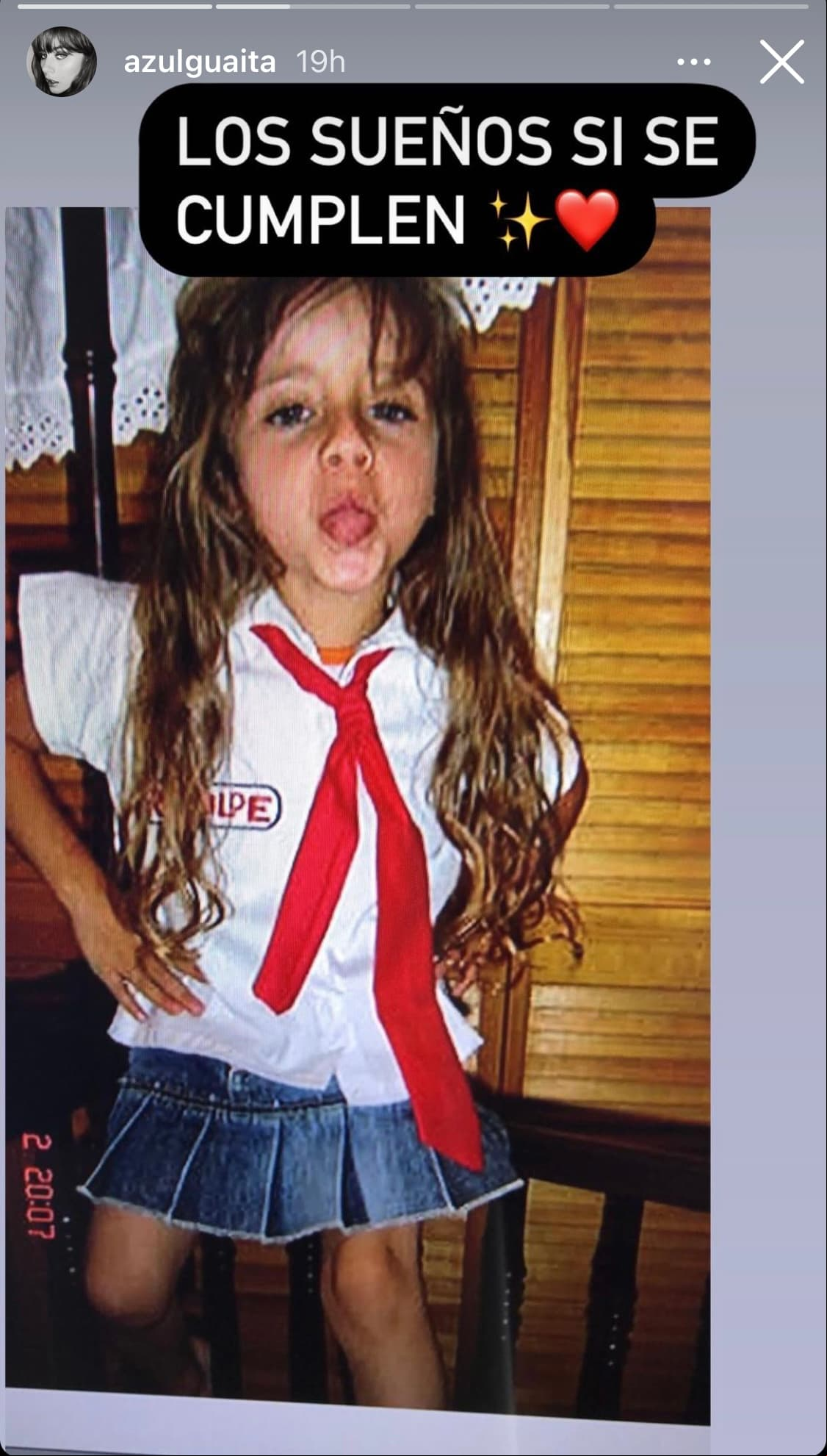 Azul Guaita en Rebelde