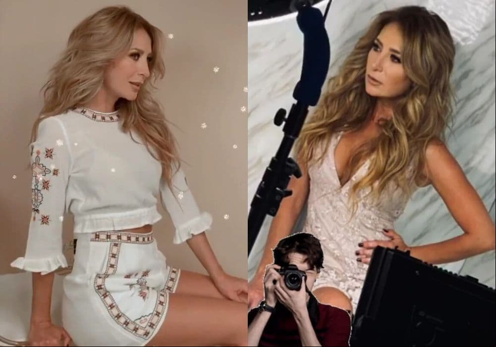 Geraldine Bazán lució su cambio de look en distintas fotos