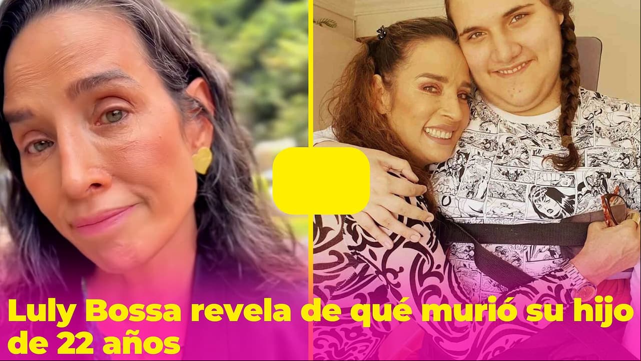 Luly Bossa revela desde pleno velorio de qué murió su hijo de 22 años: “Se me fue así de repente”