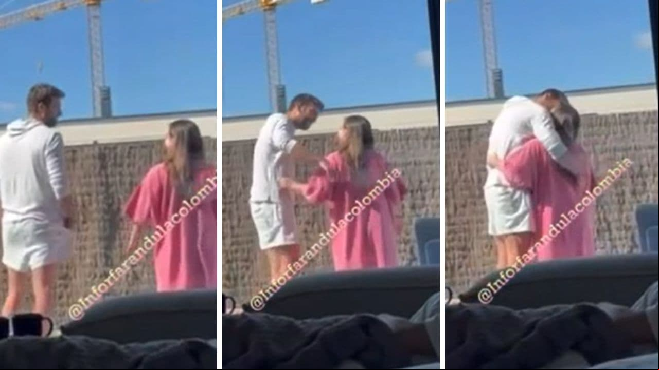 Imágenes de la supuesta pareja que dicen es Piqué con su joven novia