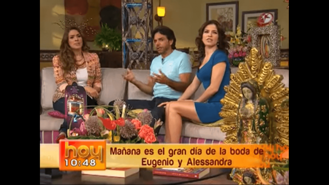 En 2009, Alessandra Rosaldo se unió a las filas del programa e incluso durante esa emisión dio detalles de su boda, la cual se realizó en 2012.