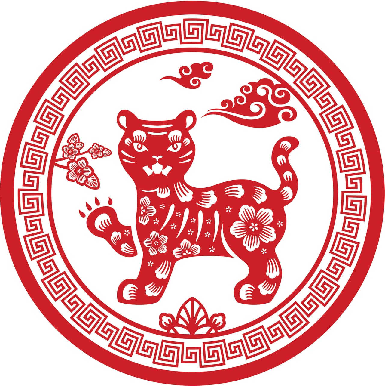 Predicción anual del Tigre en el año del Cerdo-Tierra