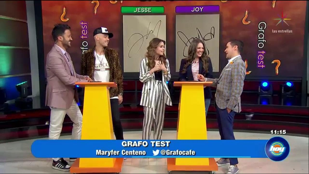 Descubre la personalidad de Jesse y Joy a través de su firma