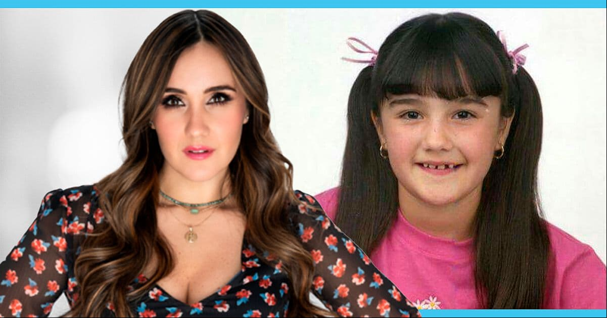 Dulce María: Así se veía cuando era una tierna niña en Plaza Sésamo