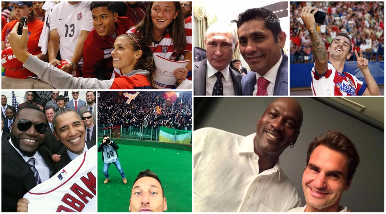Las selfies son una nueva forma de autógrafo.
