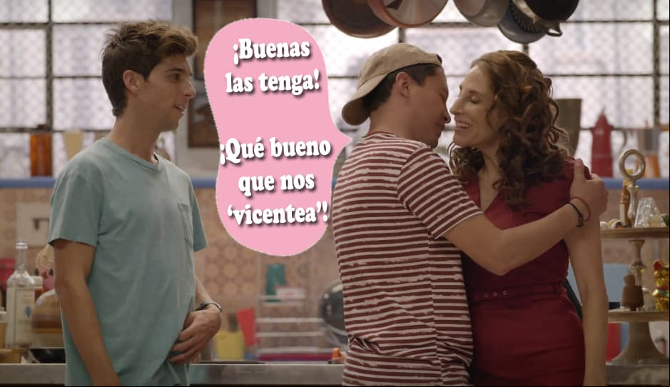 En esta temporada resulta ser muuuuy cariñoso con la Chío.