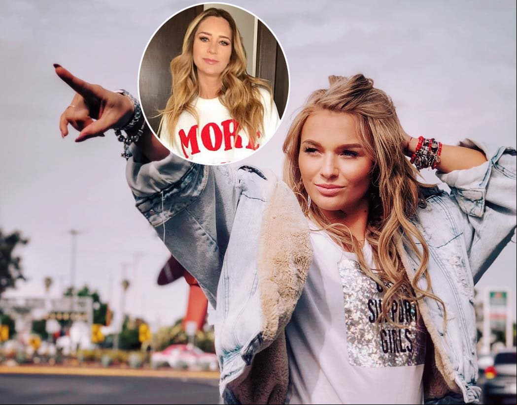Acusan a Irina Baeva de copiar look de Geraldine Bazán y ya respondió