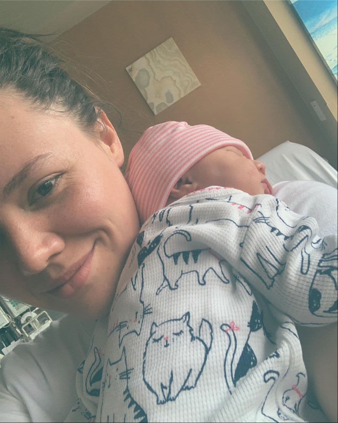 El pasado 28 de mayo, Joy Huerta utilizó sus redes sociales para comunicar el nacimiento de su hija Noah, quien llegó al mundo en perfecto estado de salud, según dijo.