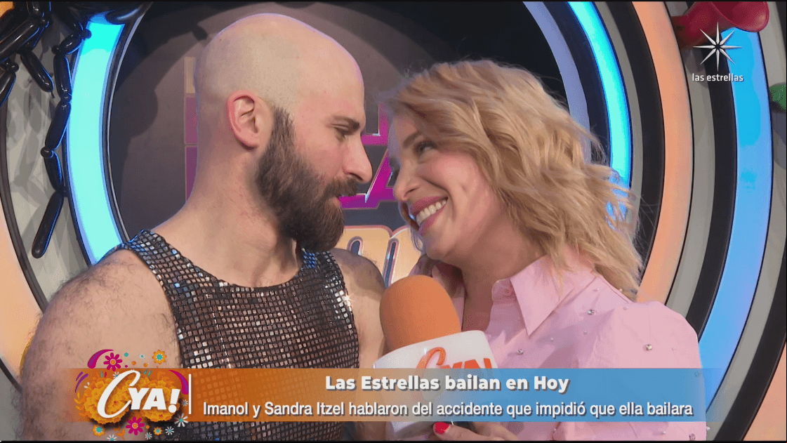 Sandra Itzel e Imanol en Las Estrellas bailan en Hoy