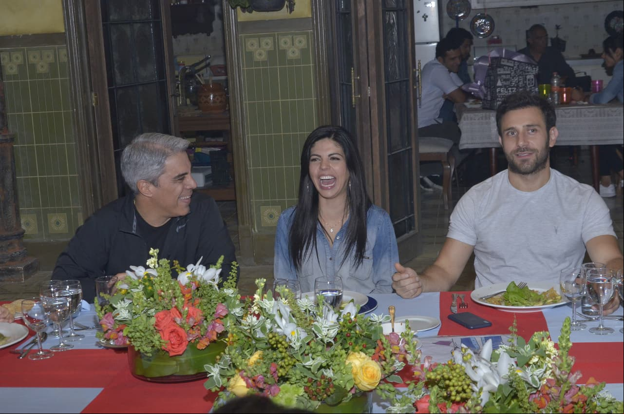 ¡Así se vivió la convivencia con África Zavala y Carlos Ferro!