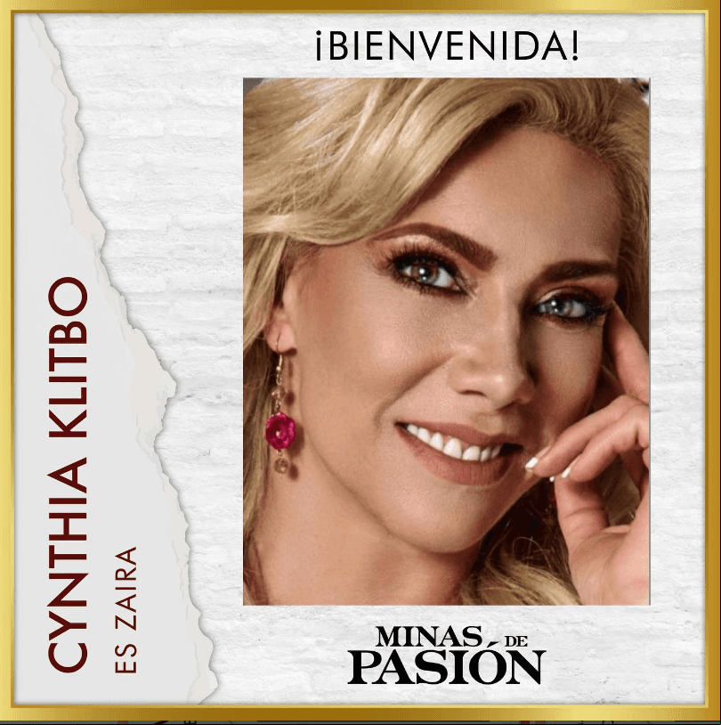 Cynthia Klitbo regresa a las telenovelas como 'Zaira', pareja de 'El Tigre'.