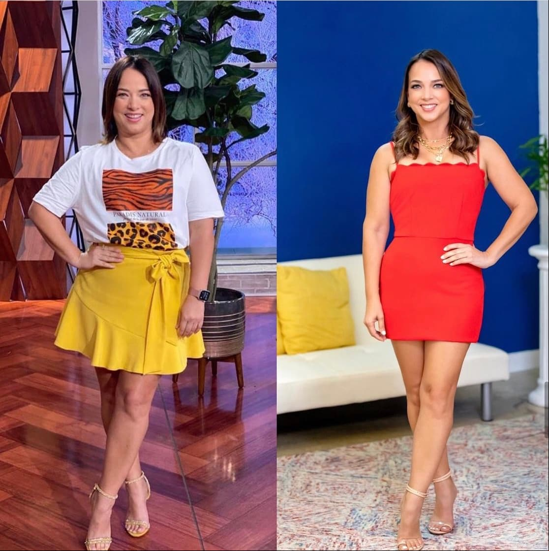 Otra famosa de la que no puede dejarse de hablar, cuando se trata de sorprendentes pérdidas de peso, es Adamari López, ya que la conductora y actriz puertorriqueña es un ejemplo de disciplina y perseverancia con la alimentación y el ejercicio.