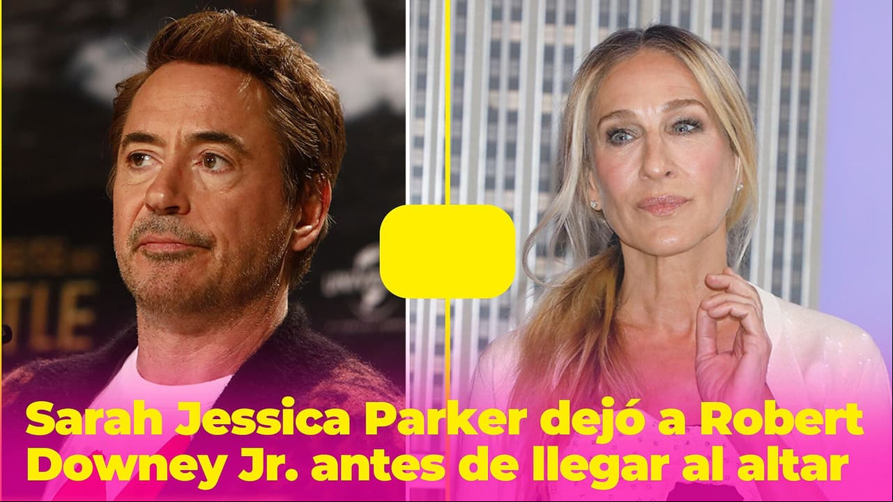 Sarah Jessica Parker dejó a Robert Downey Jr. antes de llegar al altar: él le rompió el corazón