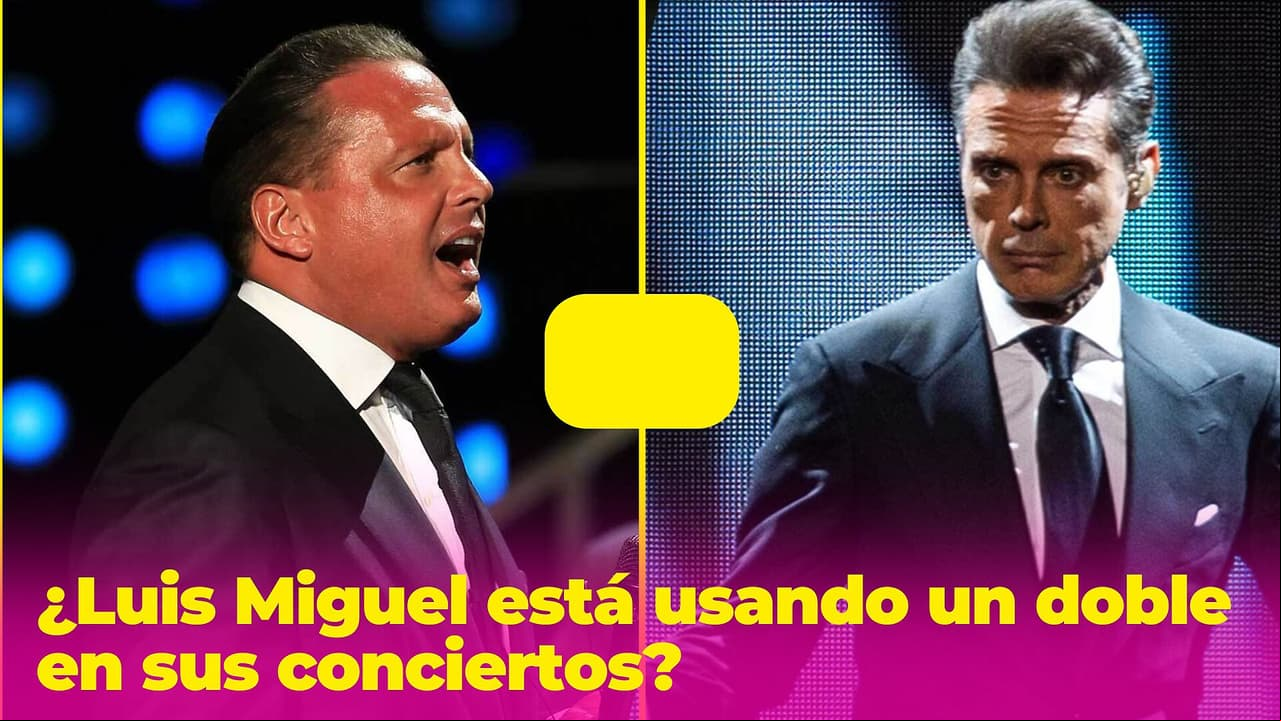 ¿Luis Miguel está usando un doble en sus conciertos? Teoría que explica por qué se ven tan diferente
