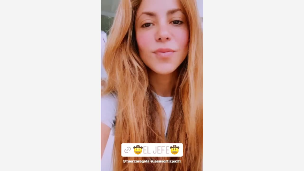 Shakira manda mensaje de solidaridad a sus seguidores por 'El Jefe'.