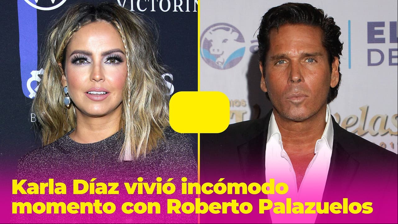 Karla Díaz confesó incómodo momento con Roberto Palazuelos: “Tiene mi celular”