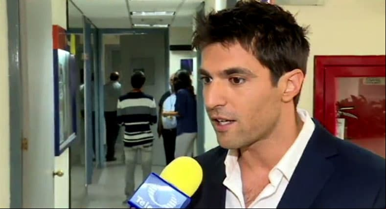 Osvaldo de León ya está en México listo para protagonizar 'Sin tu mirada'