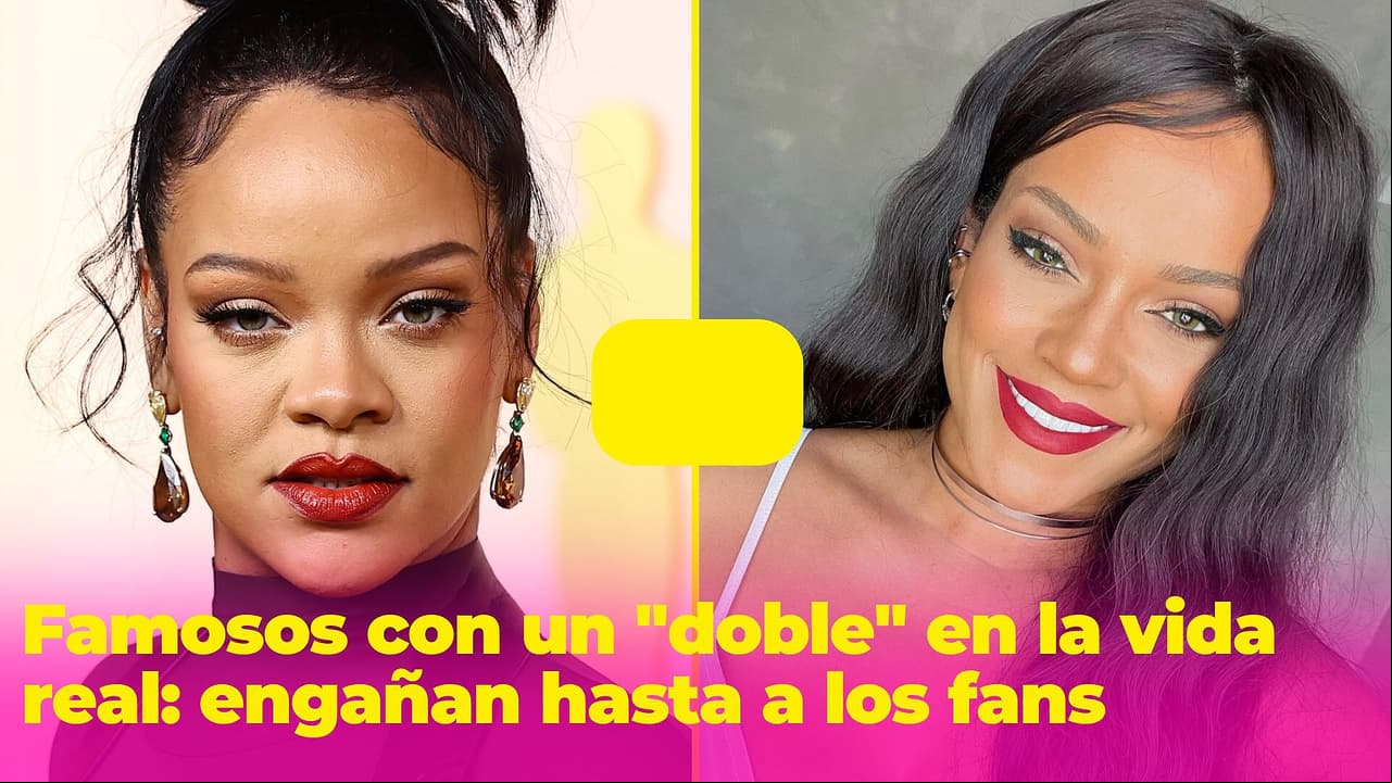 Rihanna, Zac Efron y más famosos con un doble en la vida real: su parecido engaña hasta a sus fans
