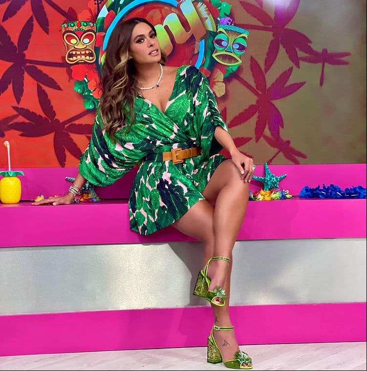 Galilea Montijo sorprende al mostrar su abdomen marcado en el programa Hoy