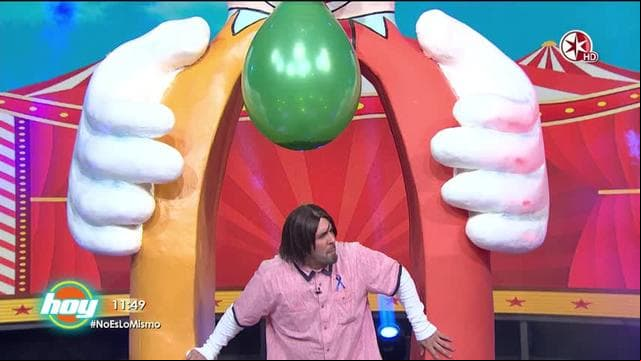 El globo de ‘Ya te cargó el payaso’ estayó de forma implacable