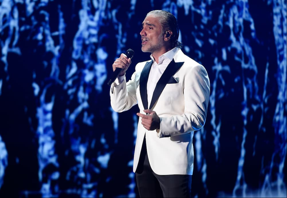 Alejandro Fernandez performs at the 18th annual Latin Grammy Awards at the MGM Grand Garden Arena on Thursday, Nov. 16, 2017, in Las Vegas. (Photo by Chris Pizzello/Invision/AP)