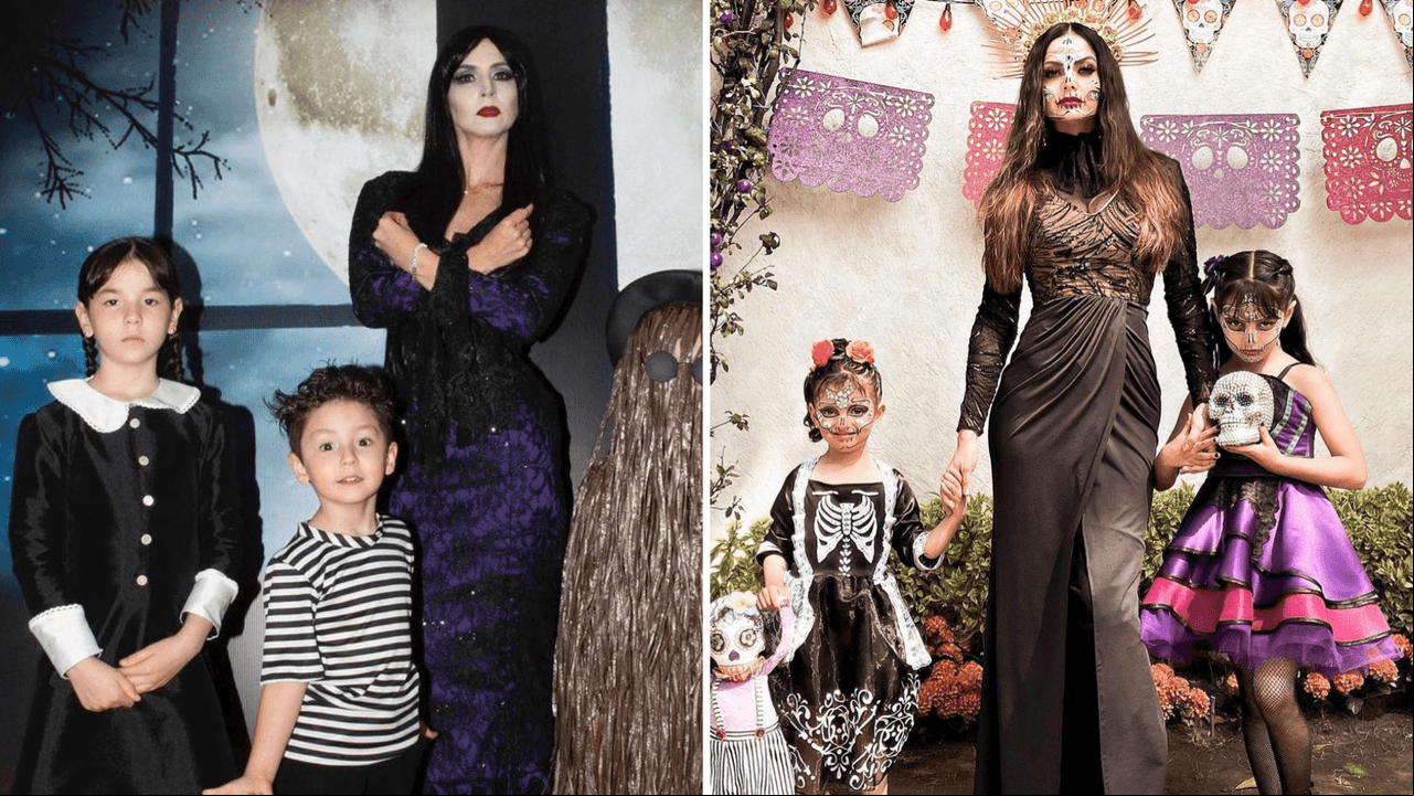Brujitas, calaveritas y monstruitos: Estos son los mejores disfraces de los hijos de los famosos