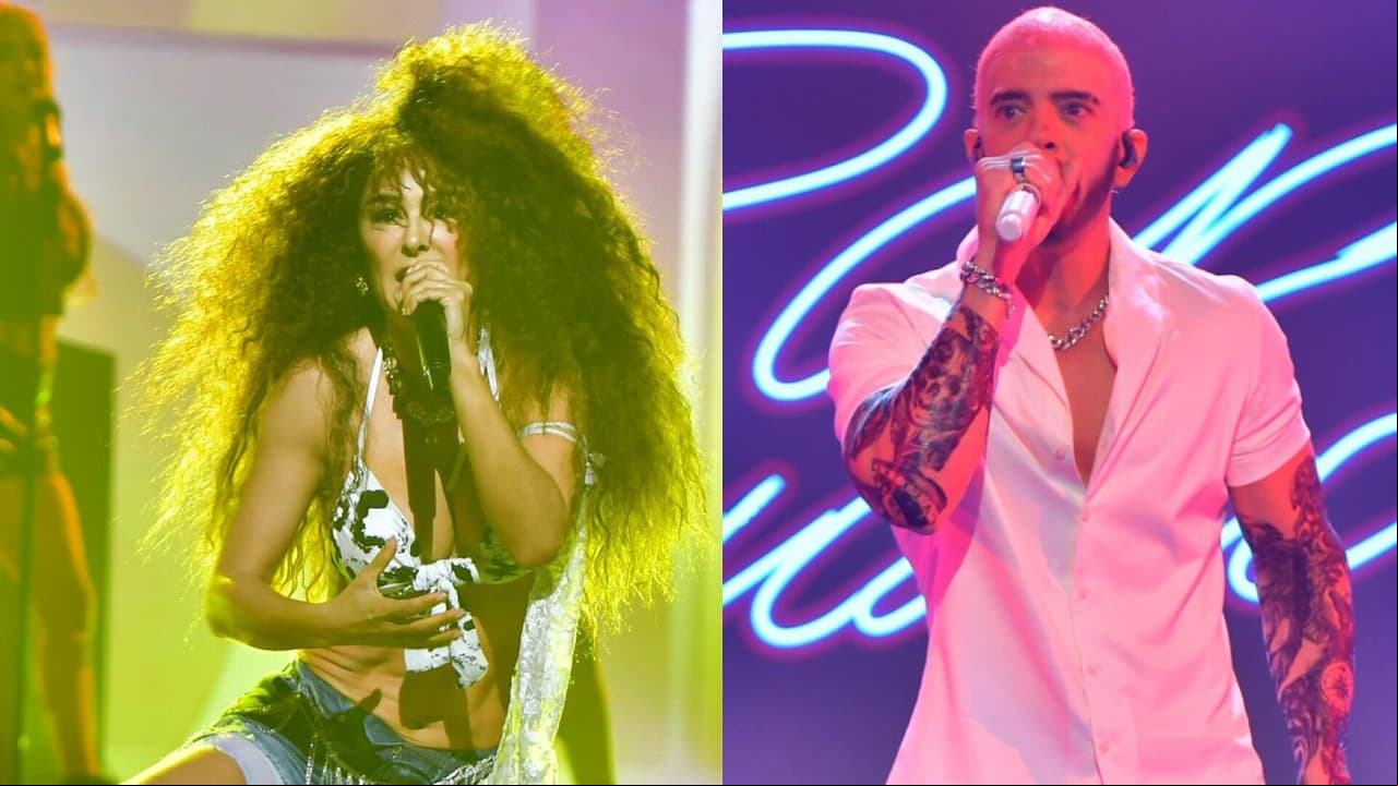 Ninel Conde hace atrevido baile a Yahir al convertirse en Gloria Trevi