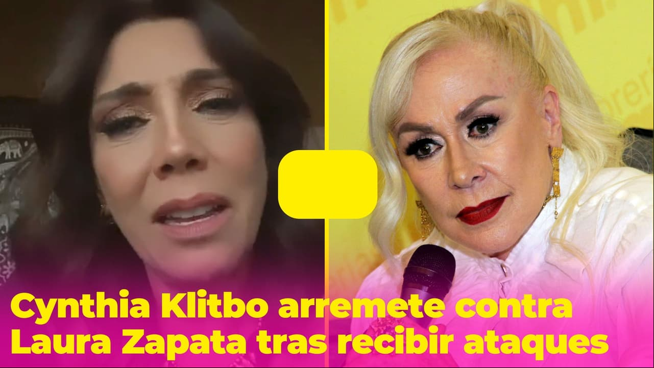 "Es un sapo": Cynthia Klitbo estalla contra Laura Zapata y dice que a ella su familia sí la quiere