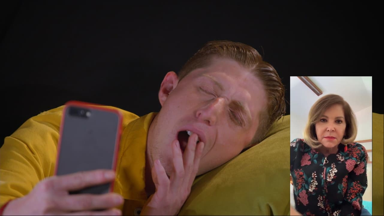 Benito haría videollamadas.