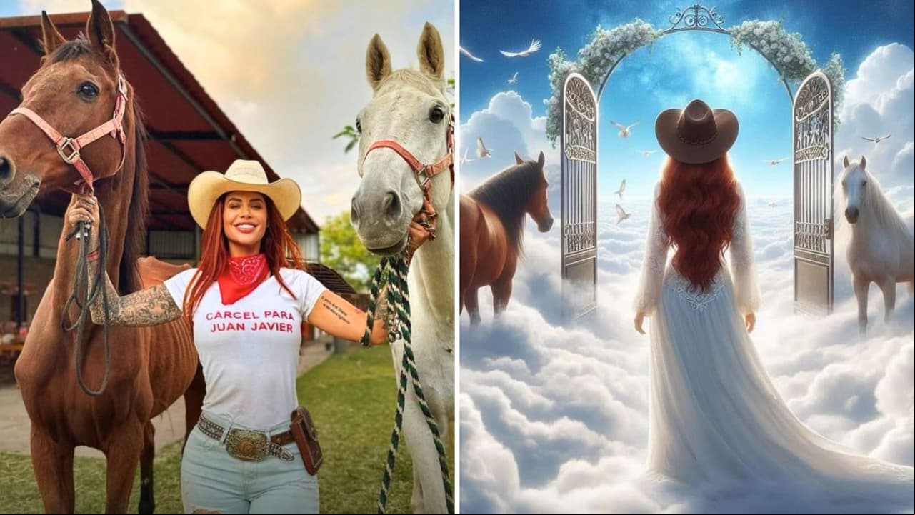 Elena Larrea: video animado la muestra despidiéndose de sus caballos y hace llorar al Internet