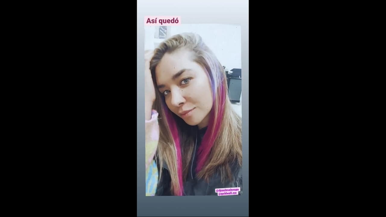 Daniela Luján no se quedó atrás y en varias historias de su cuenta oficial de Instagram reveló que se deshizo de su característica melena rubia.