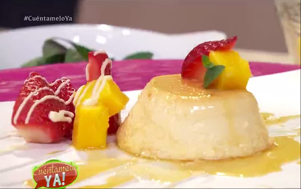RECETA: Flan de queso