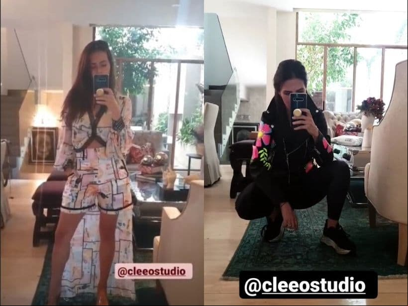 Claudia Álvarez mostró parte de su casa en redes sociales