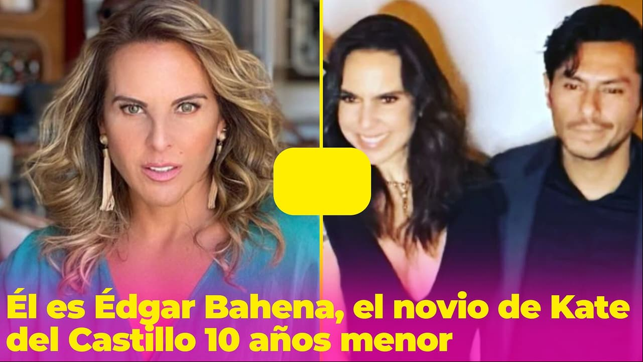 Kate del Castillo es feliz con un hombre 10 años menor: él es Édgar Bahena, su novio