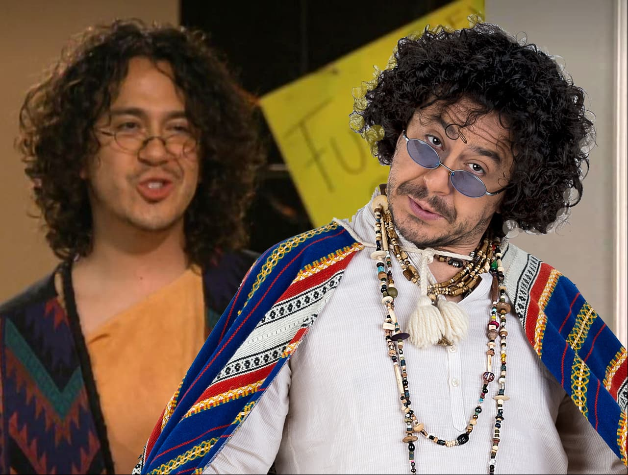 Aldolfo lucía así antes de ser 'El Fofis'. 
<br>
<br>La Nena lo presentó como su novio en la primera temporada de la serie y varios años después se convirtió en su pareja y padre de Victoria, una niña a la que hizo a su imagen y semejanza. 
<br>
<br>Es un fósil de la UNAM que se la pasa sin buscar empleo y es el integrante "hippie" de la familia.