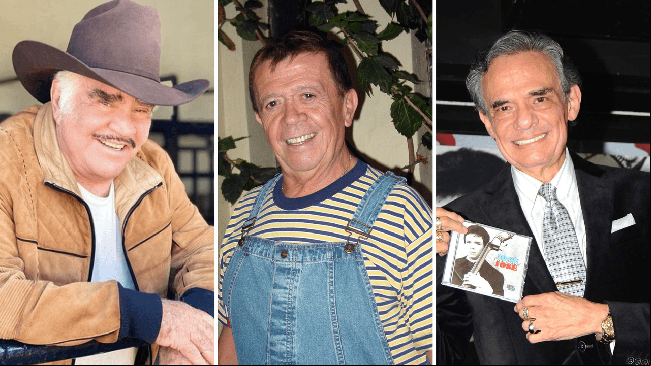 17 de febrero: Cumpleaños de Vicente Fernández, Chabelo y José José