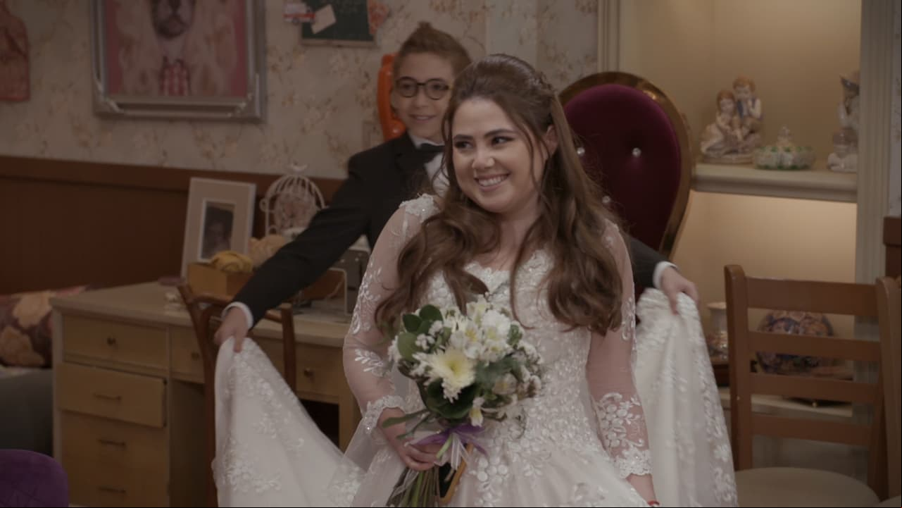 10. Así de deslumbrante apareció la novia.