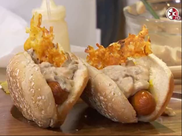 Receta: ¡Hot dog con elotes dulces!