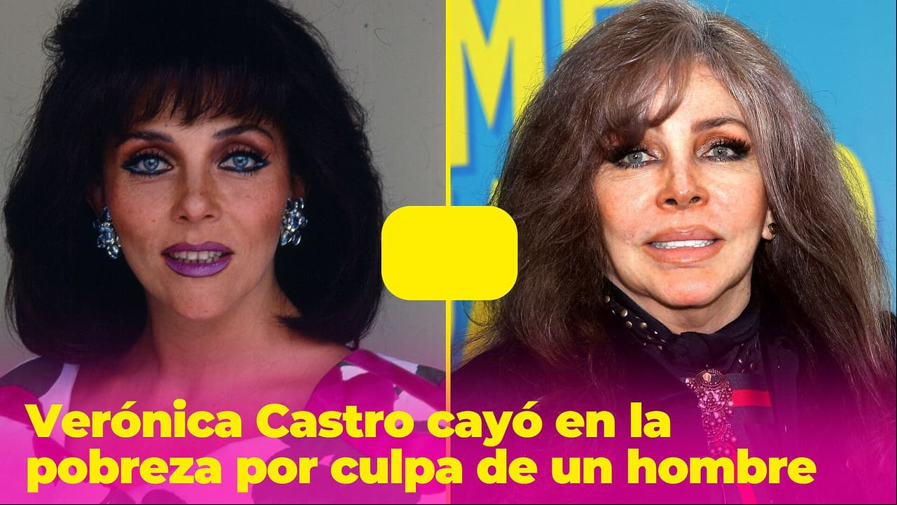 Verónica Castro cayó en la pobreza por culpa de un hombre: vivir en un cuarto de servicio no fue lo más duro