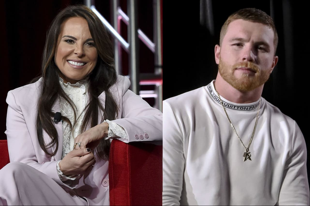 Kate del Castillo revela que tuvo un romance con 'Canelo' Álvarez