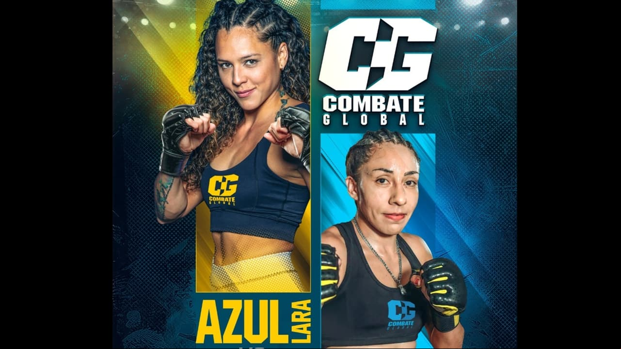 Combate Global: Azul’ Lara debuta en la jaula contra excampeona Gisela ‘La Emperatriz’
