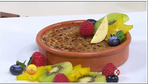 Receta: Creme brulée de guayaba